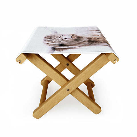 Monika Strigel HIGHLAND CATTLE Folding Stool
