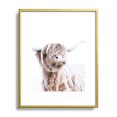 Monika Strigel HIGHLAND CATTLE Metal Framed Art Print