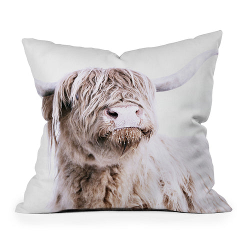 Monika Strigel HIGHLAND CATTLE Throw Pillow