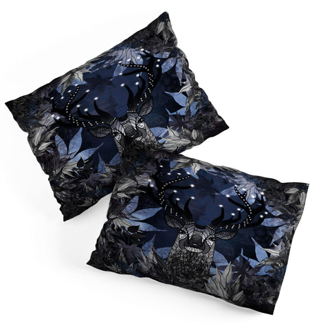 Monika Strigel King Of The Night Blue Pillow Shams