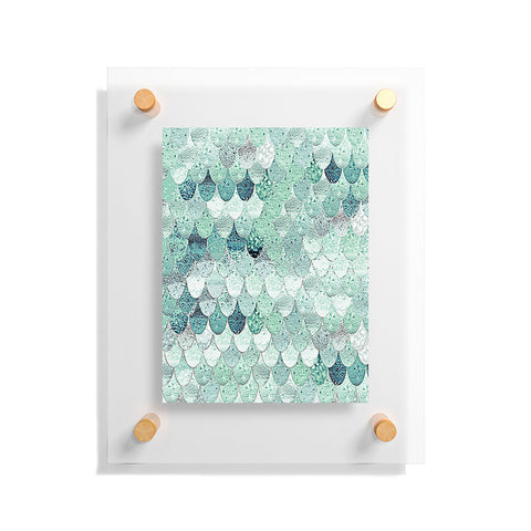 Monika Strigel LILY MINT MERMAID Floating Acrylic Print