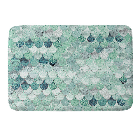 Monika Strigel LILY MINT MERMAID Memory Foam Bath Mat
