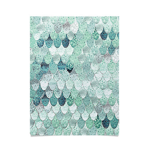 Monika Strigel LILY MINT MERMAID Poster