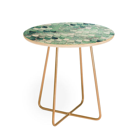 Monika Strigel LILY MINT MERMAID Round Side Table