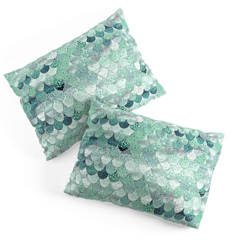 Monika Strigel LILY MINT MERMAID Pillow Shams