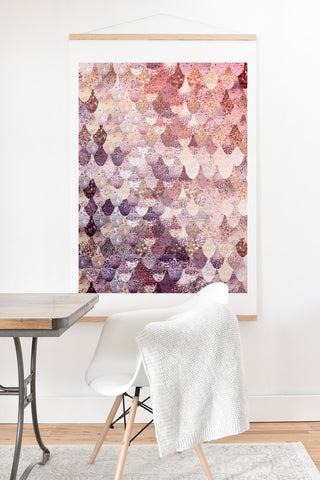 Monika Strigel LILY ROSE MERMAID Art Print And Hanger