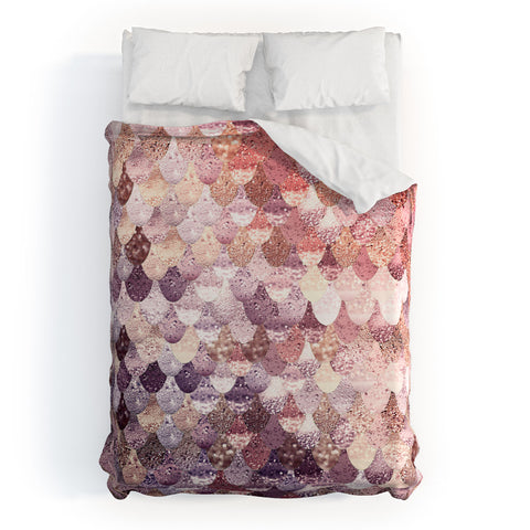 Monika Strigel LILY ROSE MERMAID Duvet Cover