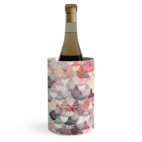 Monika Strigel LILY ROSE MERMAID SILVER Wine Chiller