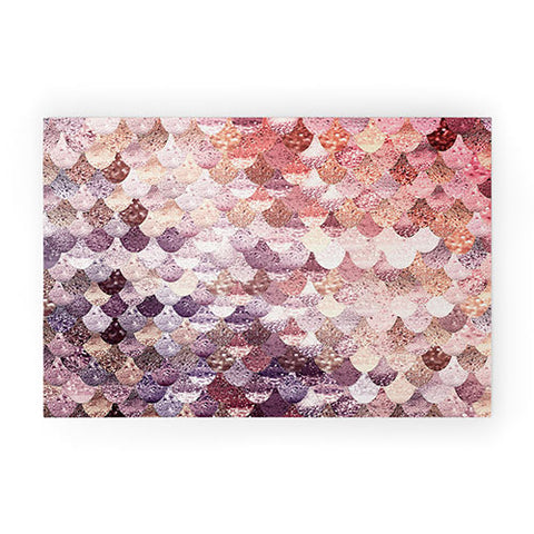 Monika Strigel LILY ROSE MERMAID Welcome Mat