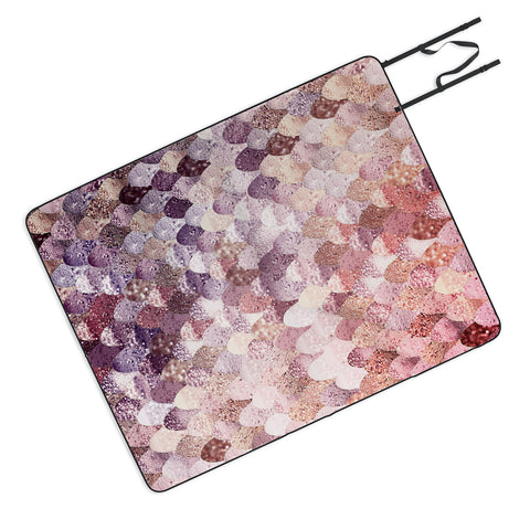 Monika Strigel LILY ROSE MERMAID Picnic Blanket