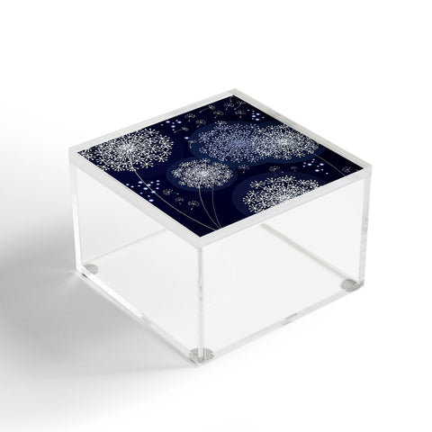 Monika Strigel Midnight Magic Dandelion Acrylic Box