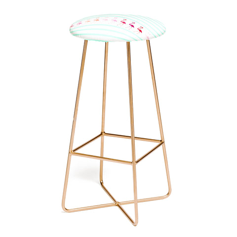 Monika Strigel Mini Flamingo Walk Bar Stool