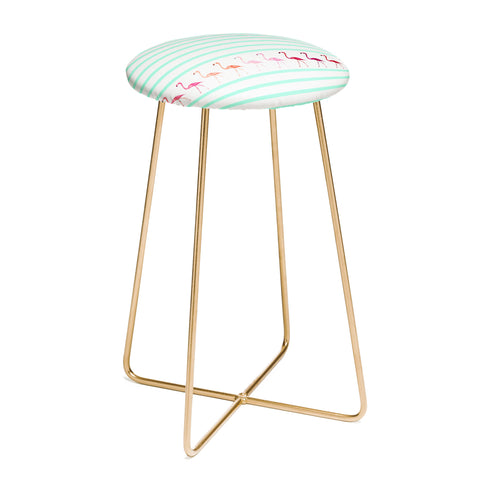 Monika Strigel Mini Flamingo Walk Counter Stool