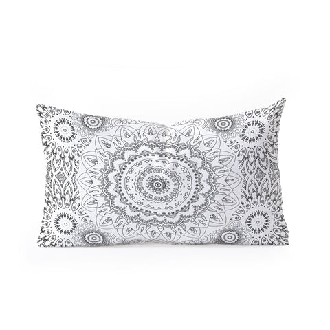 Monika Strigel MOONCHILD BLACK Oblong Throw Pillow