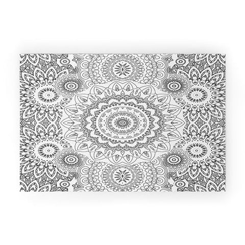 Monika Strigel MOONCHILD BLACK Welcome Mat