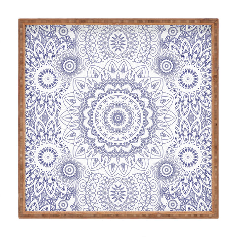 Monika Strigel MOONCHILD BLUE Square Tray