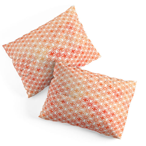Monika Strigel MOROCCAN DIAMOND ANISSA ORANGE Pillow Shams