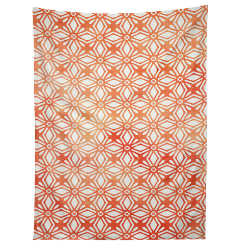 Monika Strigel MOROCCAN DIAMOND ANISSA ORANGE Tapestry