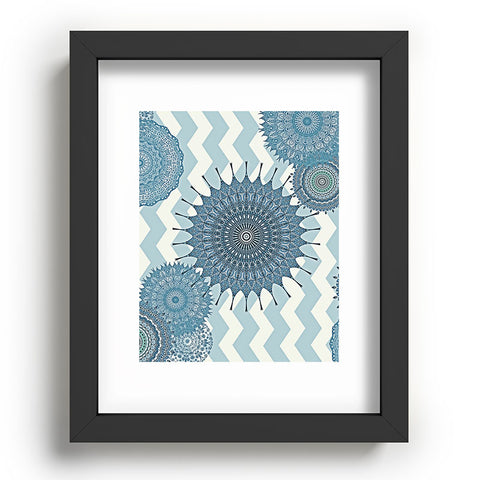 Monika Strigel My Blue Winter Dreams Recessed Framing Rectangle