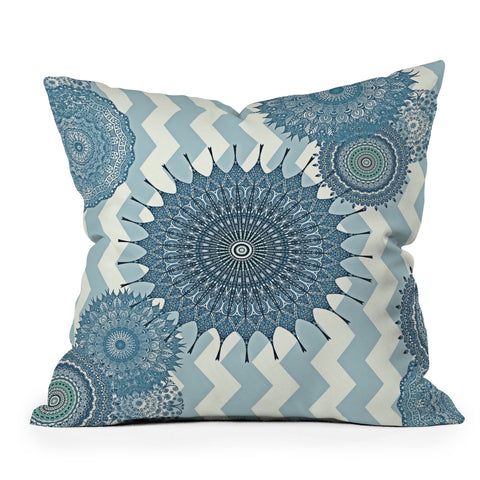 Monika Strigel My Blue Winter Dreams Throw Pillow