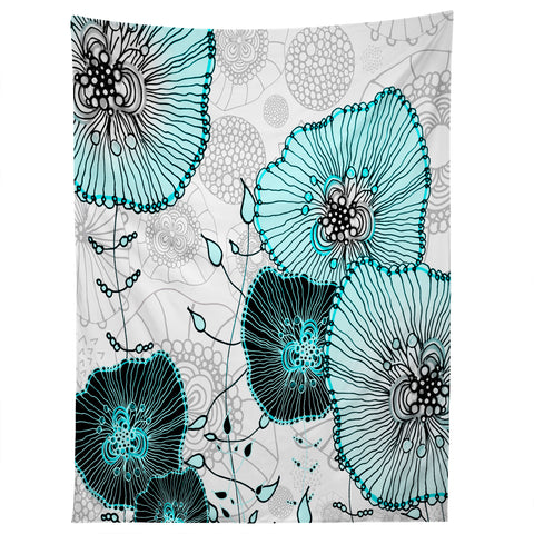 Monika Strigel Mystic Garden Mint Tapestry