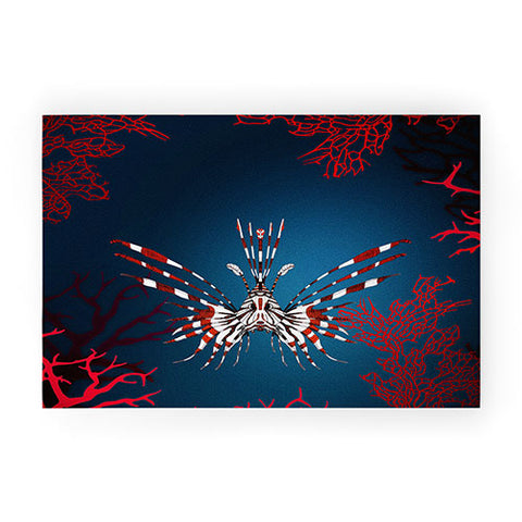 Monika Strigel Nocturnal Creature Welcome Mat