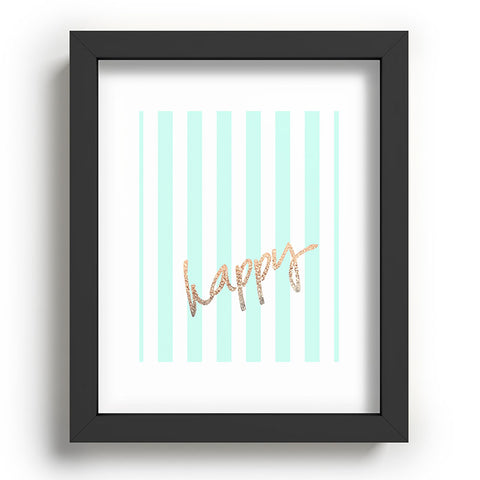 Monika Strigel Pretty Happy Mint Recessed Framing Rectangle