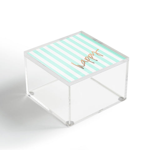 Monika Strigel Pretty Happy Mint Acrylic Box