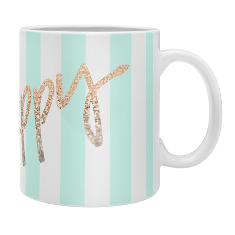 Monika Strigel Pretty Happy Mint Coffee Mug