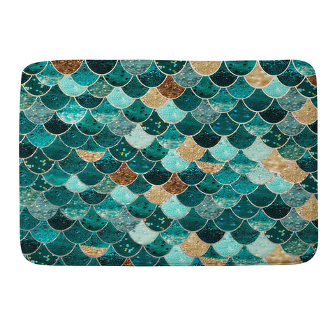 Monika Strigel Really Mermaid Memory Foam Bath Mat