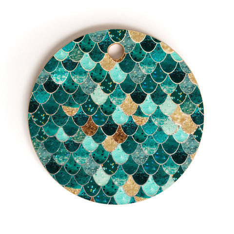 Monika Strigel Really Mermaid Cutting Board Round