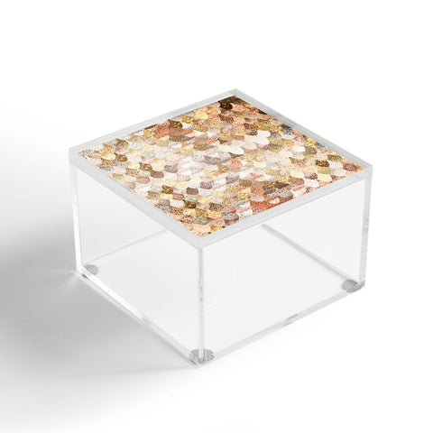 Monika Strigel Really Mermaid Gold Acrylic Box