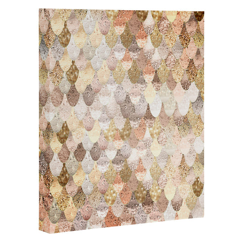 Monika Strigel Really Mermaid Gold Art Canvas