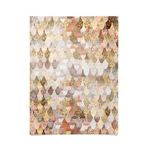Monika Strigel Really Mermaid Gold Poster