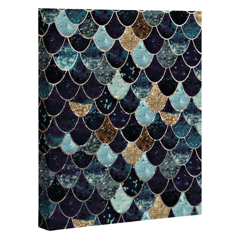 Monika Strigel REALLY MERMAID MYSTIC BLUE Art Canvas