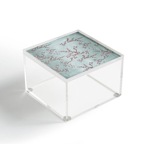 Monika Strigel SAKURA LOVE GRUNGE GREY Acrylic Box