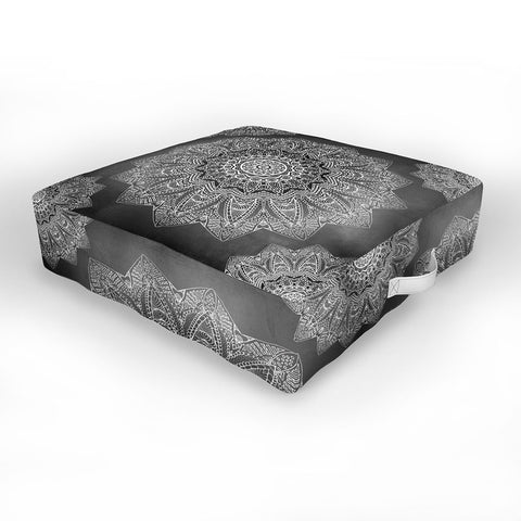 Monika Strigel SERENDIPITY BLACK Outdoor Floor Cushion