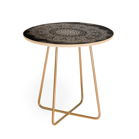 Monika Strigel SERENDIPITY BLACK Round Side Table