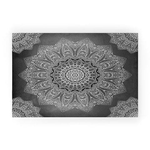 Monika Strigel SERENDIPITY BLACK Welcome Mat