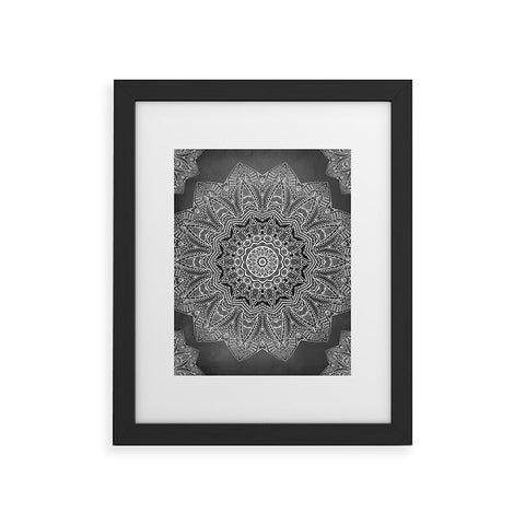 Monika Strigel SERENDIPITY BLACK Framed Art Print