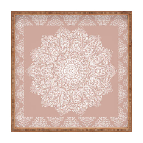 Monika Strigel SERENDIPITY BLUSH Square Tray