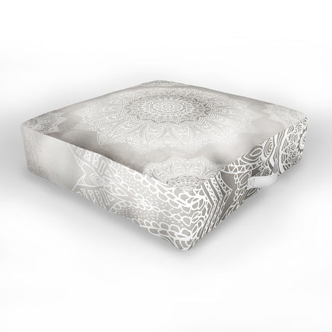 Monika Strigel SERENDIPITY LIGHT GREY Outdoor Floor Cushion