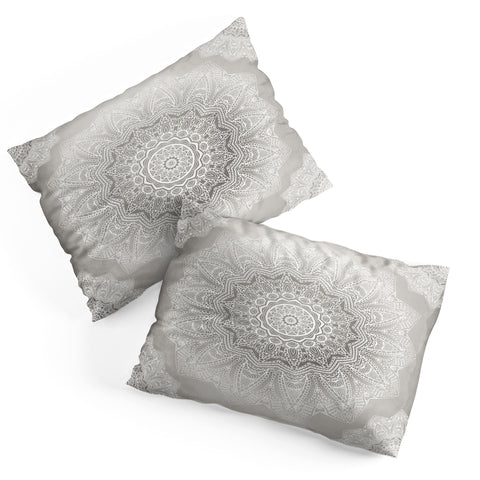 Monika Strigel SERENDIPITY LIGHT GREY Pillow Shams