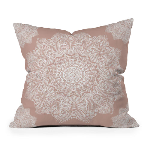 Monika Strigel SERENDIPITY ROSE Throw Pillow