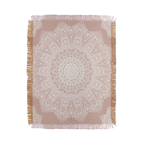 Monika Strigel SERENDIPITY ROSE Throw Blanket