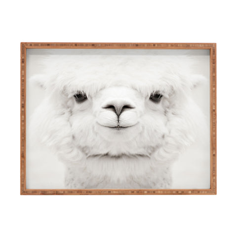 Monika Strigel SMILING ALPACA Rectangular Tray