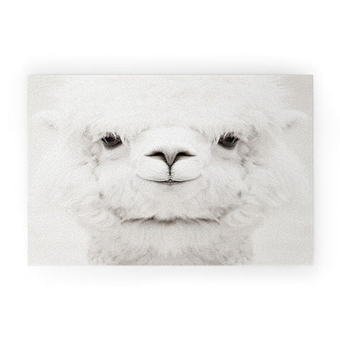 Monika Strigel SMILING ALPACA Welcome Mat