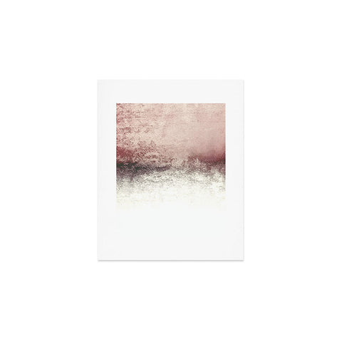Monika Strigel SNOWDREAMER BLUSH Art Print