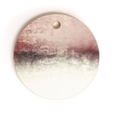 Monika Strigel SNOWDREAMER BLUSH Cutting Board Round