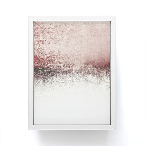 Monika Strigel SNOWDREAMER BLUSH Framed Mini Art Print